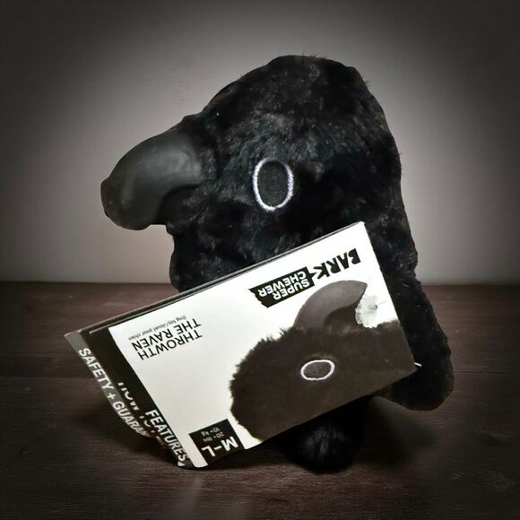 NEW Bark Box Super Chewer Throwth the Raven 2 in 1 Toy - Picture 1 of 4